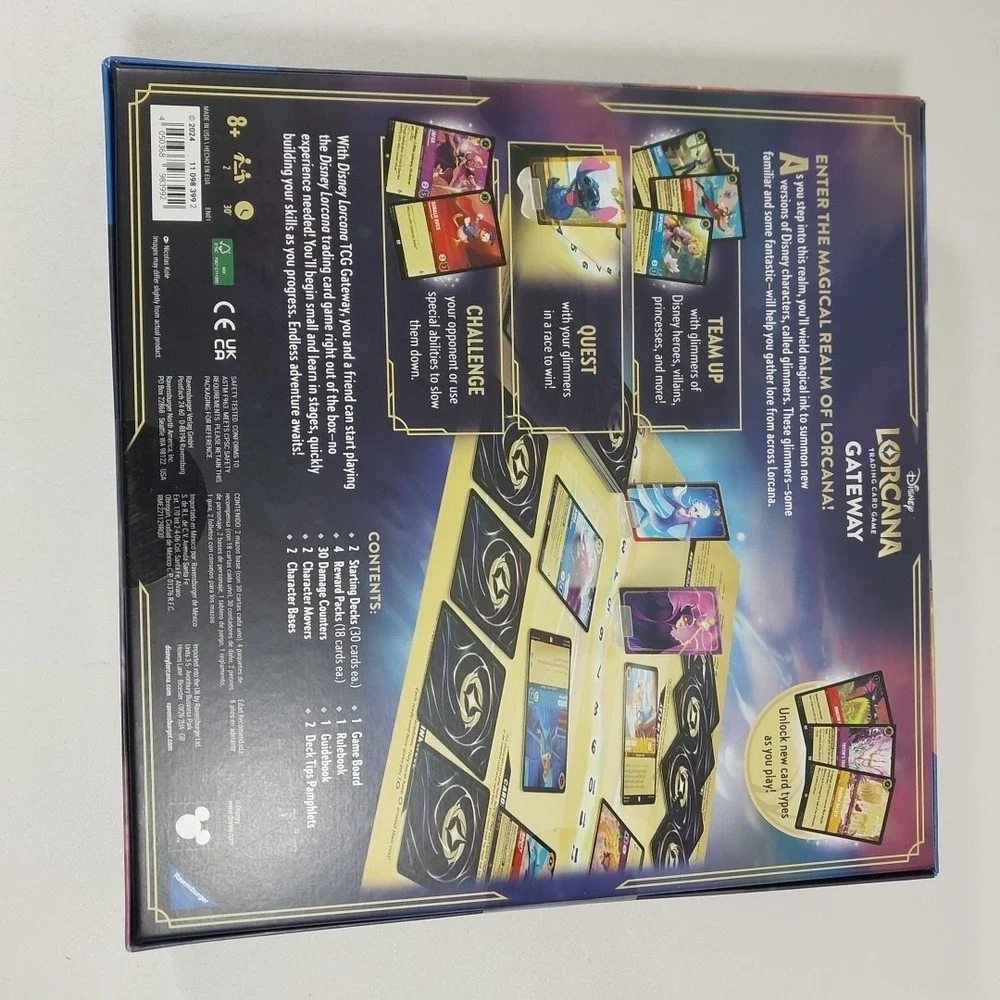 Disney Lorcana Gateway‎ – Learn to Play Trading Card Game – New & Sealed